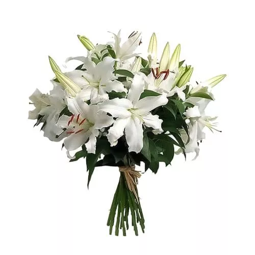 Order White Lily Peridot To Japan